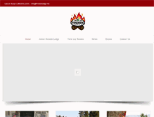 Tablet Screenshot of firesidelodge.net